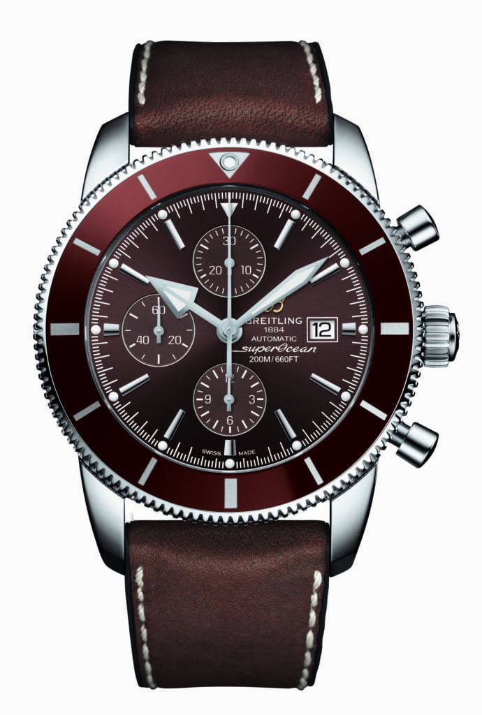 Superocean Heritage II Chronographe 46 bronze scaled