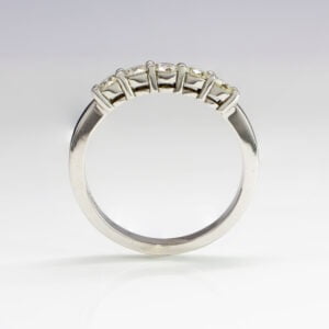 18K White Gold Diamond Eternity Ring 0.50CT