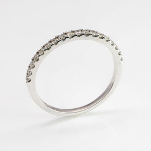 18K White Gold Diamond Eternity Ring 0.20ct