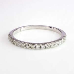 18K White Gold Diamond Eternity Ring 0.20ct