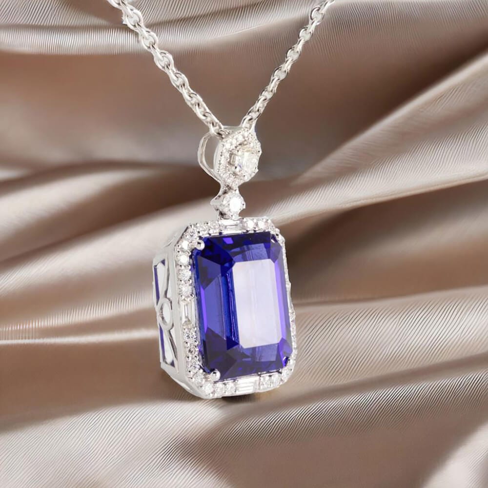 Tanzanite necklace
