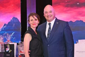 Alderman James Vos and Marcha Vos